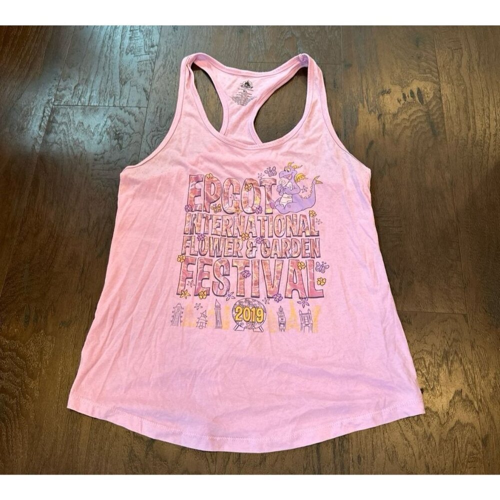 Disney Parks Epcot Flower & Garden 2019 Figment Tank Top